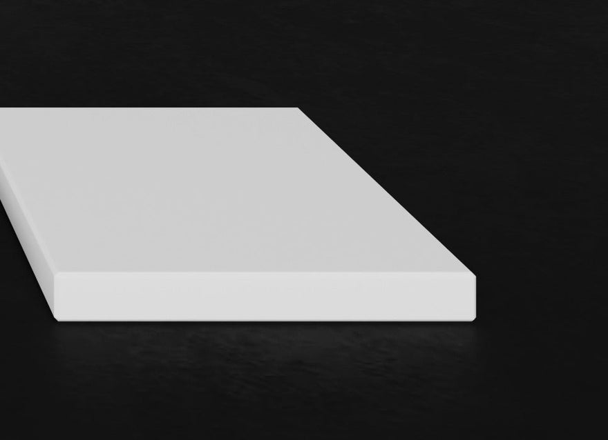 LEX Solid Surface blat bez umywalki, przedni panel do 12 cm